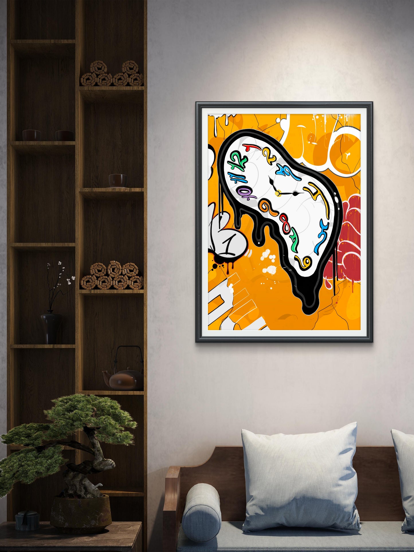 melting clock
