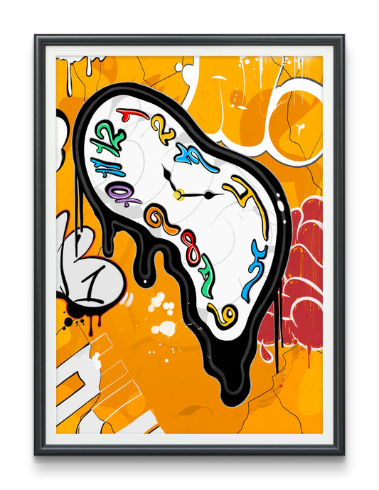 melting clock