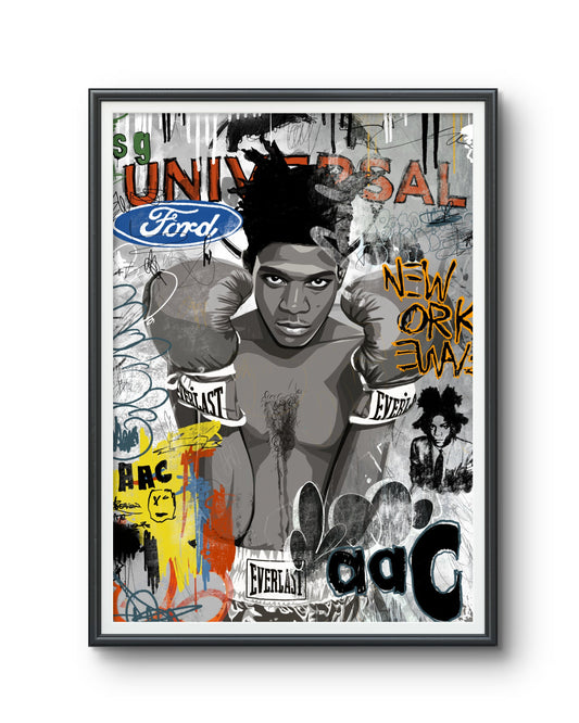 SAMO In The Ring — Basquiat